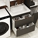 Style Line Мебель для ванной Бергамо Мини 60 подвесная черная Люкс антискрейтч Plus – картинка-38